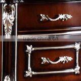 Luxury American Style Office Desk, Royal Palace Study Room Furniture, Wooden Hand Carved Writing Desk (BF01-ML016) thumbnail-5