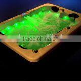 Stainless Steel Jets Whirlpool Bathtub