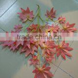 CHY070910 Artificial Red Maple Tree Leave/hanging Maple Leaf/decorative Tree Leave Craft thumbnail-5