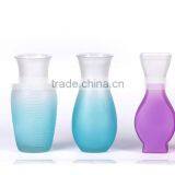 Frosted Glass Vase for Home Decoration thumbnail-1
