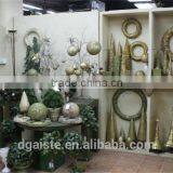Mini / Huge Artificial Christmas Pine Tree / Ring / Flower for Home / Hotel / Office (new Christmas Combination of Este-006 ) thumbnail-1