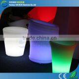 Colorful Changing Plastic Beer Barrel Cooler With LED Light thumbnail-4