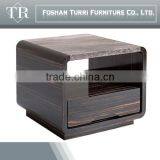 Modern Wooden MDF Base Travertine End Table thumbnail-5
