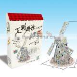 Newly-developed 3D Painting Famous Building Paper Puzzle for Kids LT8884C thumbnail-2