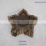 Wood Candle Stand thumbnail-1