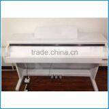 88 Key White Electric Digital Hammer Action Keyboard Piano thumbnail-1