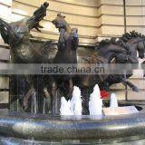 Wedding Decoration Water Fountain With Horse Group Statues thumbnail-1