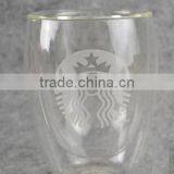 Hot Summer Pyrex Heat-resisting Double Wall Glass Cup thumbnail-1