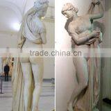 Outdoor Garden Decoration White Stone Greek Lady Statue Sculpture