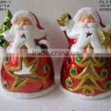 Ceramic Christmas Bell 11586 thumbnail-1