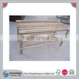 Wood Shoe Shelf Entryway Organizer Rack Shoes Storage Boots Shelves CN thumbnail-2