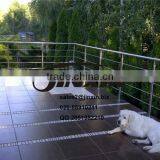 Stainless Steel Wire Railing Hardware / Cable Railing Fittings / Wire Mesh Balustrades thumbnail-5