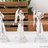 LED Acrylic Christmas Angel With Instrument Figurines thumbnail-4