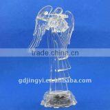 Hot Selling Acrylic Christmas Angels Figurines With LED Lighted thumbnail-3