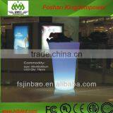 Colorful LED Plastic Casino Flowerpot,Plastic Led Flower Vase, Shinning Led Planter thumbnail-5