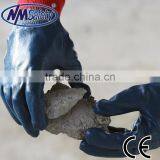 NMSAFETY Blue PVC Glove Triple Dipping Abrasion Resistant Water Resistant Wroking Gloves From China thumbnail-1