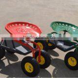 Metal Seat Garden Work Seat Cart TC4501B thumbnail-1