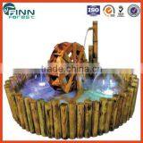 Indoor Fountain With Wooden Basin for Home or Office Use thumbnail-1