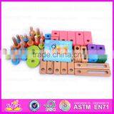 2016 Most Popular Changable Screw Assemble Toy, Wooden Screw Assemble Toy W03C013 thumbnail-6