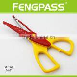 S5-1008 6.5 Inch 2Cr13 Stainless Steel Blade With Plastic Handle Cuticle Scissors thumbnail-2