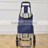 Custom Vegetable Climb Stair Trolley Shopping Bag With Chair thumbnail-3