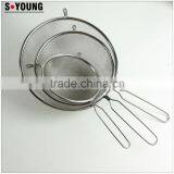 43016 Set of 3 Fine Mesh Stainless Steel Strainers thumbnail-5