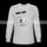 High Quality 100% Cotton Long Sleeve Golf Polo Shirt With Knit Collar thumbnail-1
