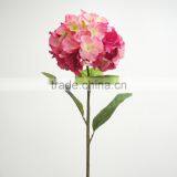 Hot Sell Low Moq Silk Artificial Hydrangea Fabric Flower thumbnail-4