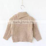 Korean Style Knitted Baby Woolen Sweater Thick Pullover thumbnail-2