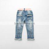 Kids Denim Wholesale Super Cute Girl Jeans Children Fancy Jeans Kids Wonderful Jeans thumbnail-2