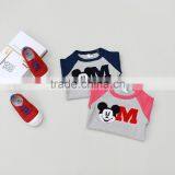 Baby Cotton Frocks Designs Boys Cartoon Printing Long Sleeve Cotton t Shirt #LT020 thumbnail-4