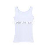 Trade Assurance Promotional 100% Cotton Custom Women Blank Tank Top thumbnail-4
