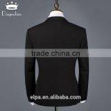 Daynoliao Black Offie Business Suits Intalia Style Suit for Men thumbnail-3