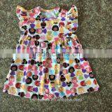 Vintage Floral T Shirts Toddler Baby Summer Top New Print Flutter Girl Tunic thumbnail-2