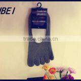 Pure Cotton Invisible Fingers Socks Male Cotton Toe Sock thumbnail-5