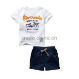 Wholesale Summer Cotton Printing Boys Kids Clothes Clothing Set thumbnail-3