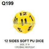 5inch PU Coated Foam Number Dice thumbnail-6