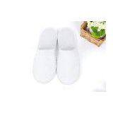 100% Organic Cotton Disposable Hotel Slippers Environmentally Friendly thumbnail-1