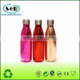 Best Selling Double Wall COLA Shaped Stainless Steel Vacuum Water Bottle thumbnail-2