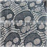 Knit Polyester Spandex With Skull Pattern Lace Coated thumbnail-1