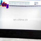 Black Standing Inflatable Movie Screen With Two Holder Tubes