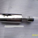 Universal Round Mufflers Titanium Burned Muffler thumbnail-1