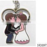 Personalized Cute Matching Couple Keychain for Couples thumbnail-4