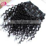 Clip in Human Hair Extensions Kinky Curl Mongolian Kinky Curly Hair thumbnail-3