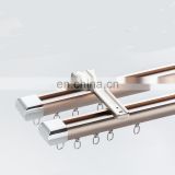 Flexible Silent Aluminum Single/Double curtain track rail for window