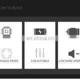 2020 Amazon Deep Fascia Massage Gun Muscle Massager Electric Fascia Gun thumbnail-4