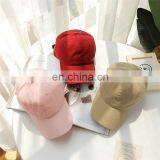 Wholesale Unisex Custom Logo Solid Color Blank Baseball Caps Sunscreen Sun Hat thumbnail-2
