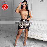 European and American Women's Fashion Casual Personality Temperament Strappy Skirt thumbnail-2