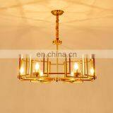 Современный декоративный роскошный золотой металлический декоративный люстры-пendants thumbnail-4
