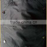 3LAYER LAMINATED OUTDOOR FUNCTIONAL Plain Black Windbreaker Jacket